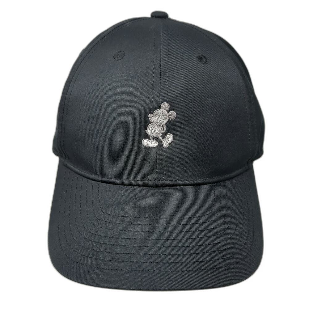 Nike Baseball Cap Black L Dri-FIT Mickey Mouse Adjustable Slideback Strap Hat